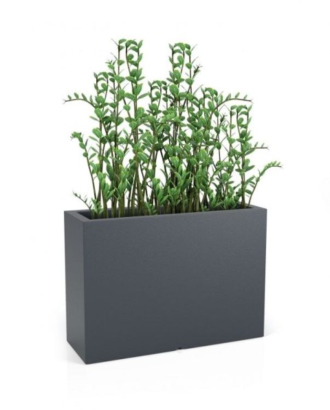 Designerska donica MONUMO LONGERINO Antracytowa Designerska donica MONUMO LONGERINO Antracytowa