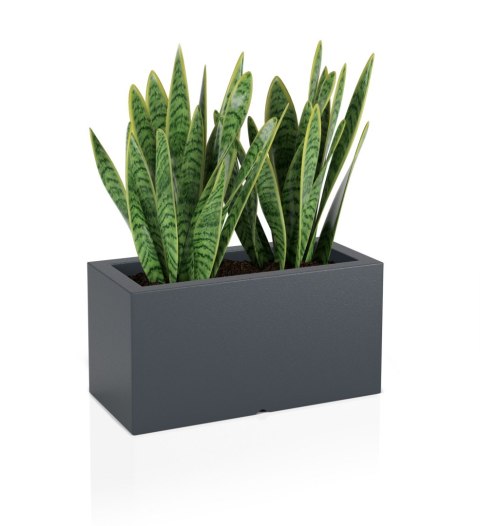 Designerska donica MONUMO LUNGO Antracytowa Designerska donica MONUMO LUNGO Antracytowa