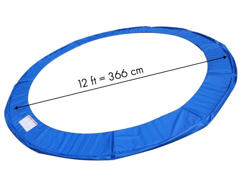 Niebieska osłona sprężyn do trampoliny 366 - 374cm 12ft Niebieska osłona sprężyn do trampoliny 366 - 374cm 12ft