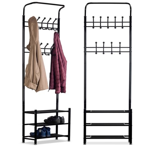 Wieszak na ubrania +szafka regał półka na buty ModernHome Wieszak na ubrania +szafka regał półka na buty ModernHome