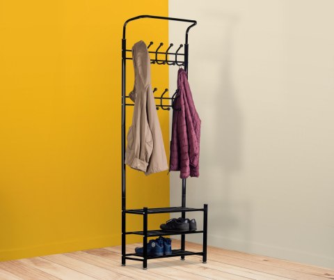 Wieszak na ubrania +szafka regał półka na buty ModernHome Wieszak na ubrania +szafka regał półka na buty ModernHome