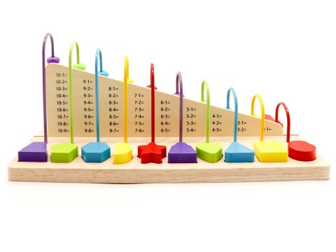 Zabawka edukacyjna liczydło klocki cyfry ECOTOYS Zabawka edukacyjna liczydło klocki cyfry ECOTOYS
