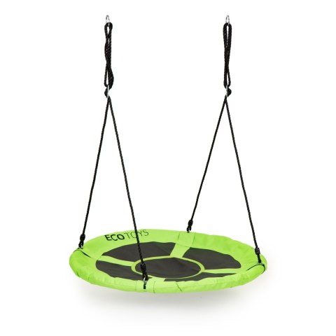 Huśtawka ogrodowa bocianie gniazdo 100cm ECOTOYS zielona Huśtawka ogrodowa bocianie gniazdo 100cm ECOTOYS zielona
