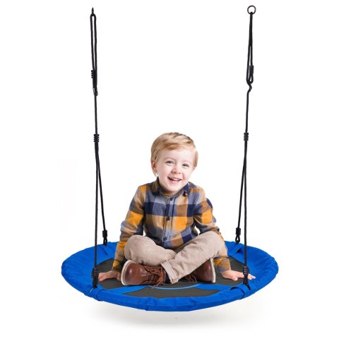 Huśtawka ogrodowa bocianie gniazdo 100cm niebieska ECOTOYS Huśtawka ogrodowa bocianie gniazdo 100cm niebieska ECOTOYS