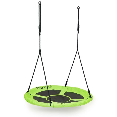 Huśtawka ogrodowa bocianie gniazdo 100cm zielona ECOTOYS Huśtawka ogrodowa bocianie gniazdo 100cm zielona ECOTOYS
