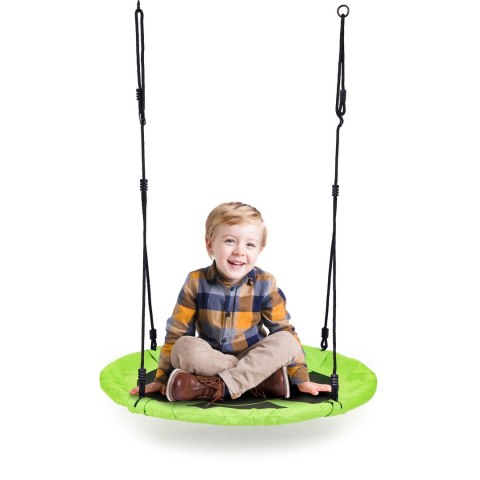 Huśtawka ogrodowa bocianie gniazdo 100cm zielona ECOTOYS Huśtawka ogrodowa bocianie gniazdo 100cm zielona ECOTOYS
