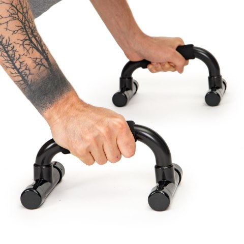 Uchwyty do pompek podpórki push up bars 2 szt Uchwyty do pompek podpórki push up bars 2 szt