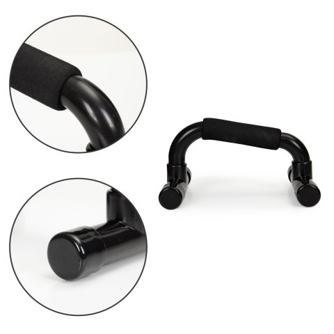 Uchwyty do pompek podpórki push up bars 2 szt Uchwyty do pompek podpórki push up bars 2 szt