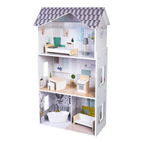 Domek dla lalek z meblami Rezydencja Grace ECOTOYS Domek dla lalek z meblami Rezydencja Grace ECOTOYS