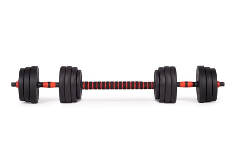 Hantle regulowane 2 x 20 kg sztanga zestaw 40 kg gryf Hantle regulowane 2 x 20 kg sztanga zestaw 40 kg gryf
