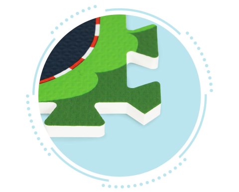 Mata piankowa dla dzieci puzzle miasto ulice drogi Mata piankowa dla dzieci puzzle miasto ulice drogi