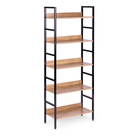 Reał loftowy wysoki 5 półek metal MDF ModernHome Reał loftowy wysoki 5 półek metal MDF ModernHome