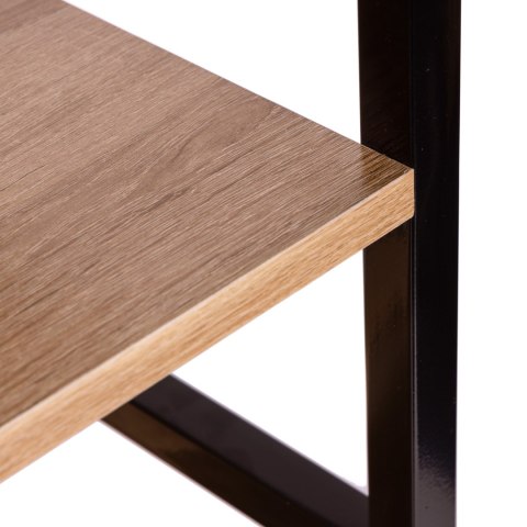 Reał loftowy wysoki 5 półek metal MDF ModernHome Reał loftowy wysoki 5 półek metal MDF ModernHome