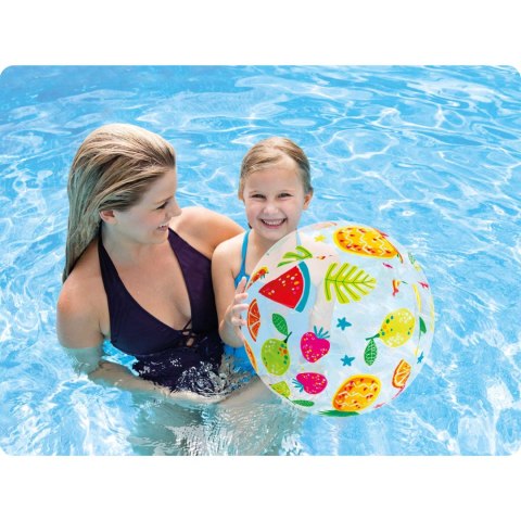 Dmuchana piłka plażowa 51cm różne wzory - 59040 INTEX Dmuchana piłka plażowa 51cm różne wzory - 59040 INTEX