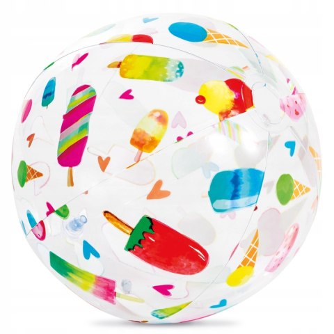 Dmuchana piłka plażowa 51cm różne wzory - 59040 INTEX Dmuchana piłka plażowa 51cm różne wzory - 59040 INTEX