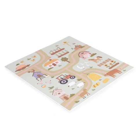 Duża mata piankowa EVA dla dzieci Farma 90,5x90,5 cm 21 el. ECOTOYS Duża mata piankowa EVA dla dzieci Farma 90,5x90,5 cm 21 el. ECOTOYS