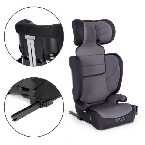 Fotelik samochodowy ISOFIX dla dzieci od 100 cm miejsce na napoje ECOTOYS Fotelik samochodowy ISOFIX dla dzieci od 100 cm miejsce na napoje ECOTOYS