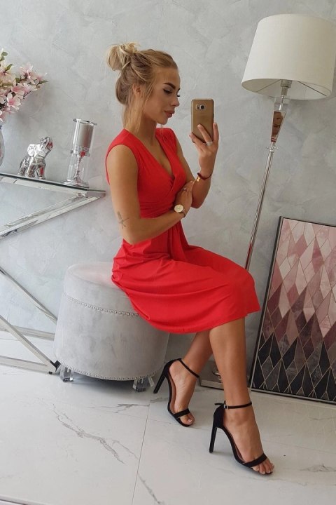 8288 Sukienka czerwona 8288 Sukienka czerwona