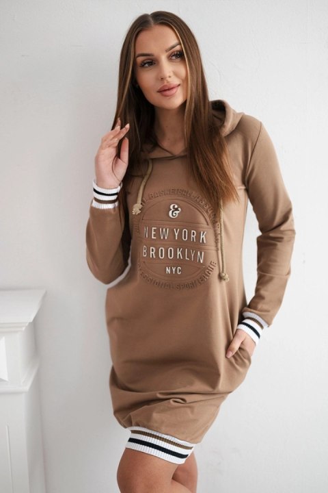 Sukienka Brooklyn camelowa Sukienka Brooklyn camelowa