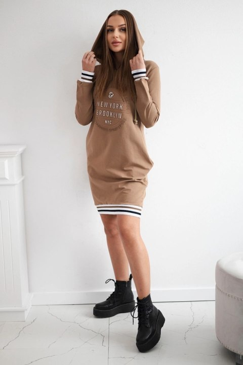 Sukienka Brooklyn camelowa Sukienka Brooklyn camelowa