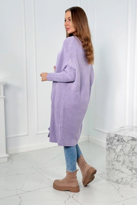 Sweter z rękawami typu nietoperz fioletowy Sweter z rękawami typu nietoperz fioletowy