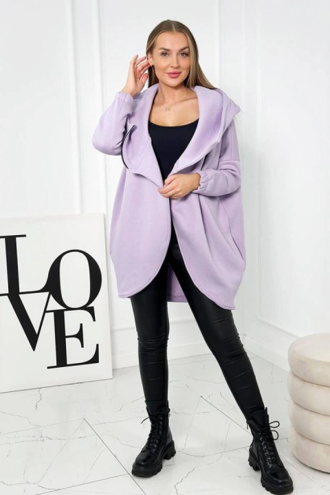 Bluza z krótkim suwakiem fioletowa Bluza z krótkim suwakiem fioletowa