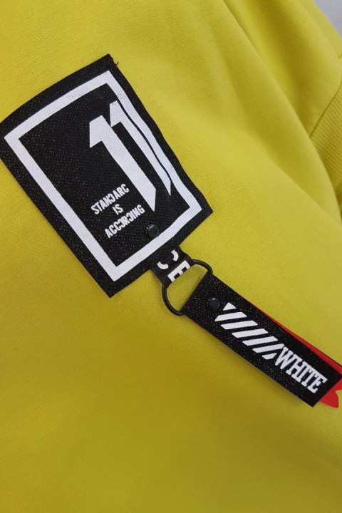 Bluza oversize z asymetrycznymi bokami kiwi Bluza oversize z asymetrycznymi bokami kiwi