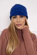 Czapka z polarem Roma Bis K235 chabrowy