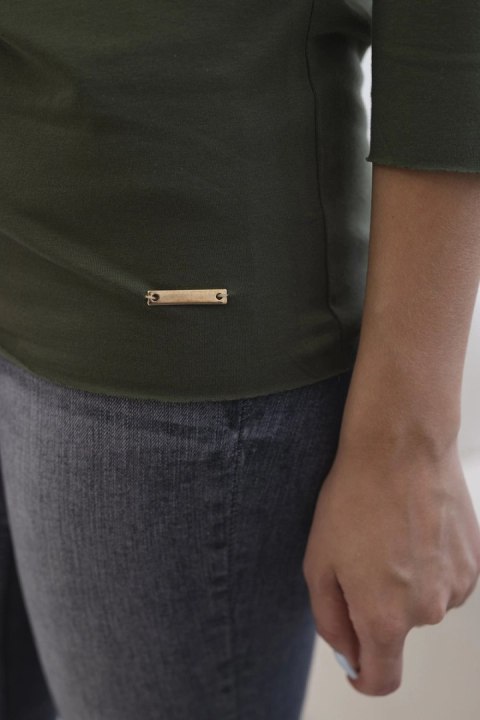Bluzka Casual khaki Bluzka Casual khaki