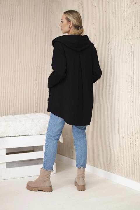 Bluza z kapturem Punto Milano Winter czarna Bluza z kapturem Punto Milano Winter czarna