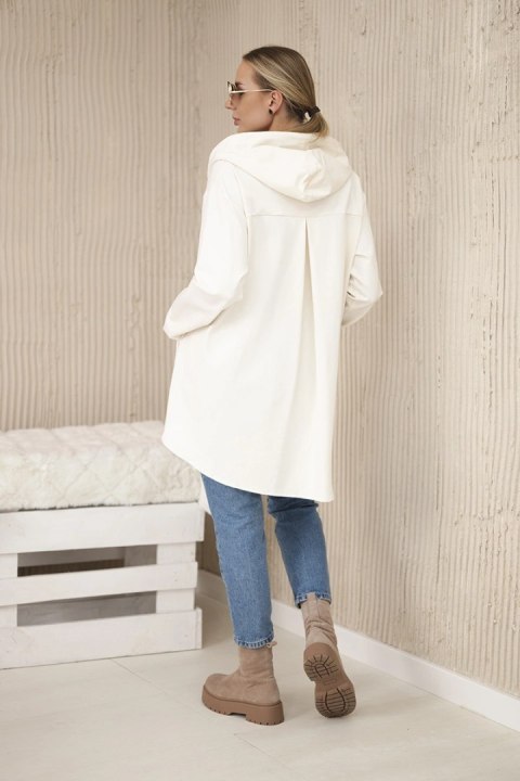 Bluza z kapturem Punto Milano Winter jasny beżowy Bluza z kapturem Punto Milano Winter jasny beżowy