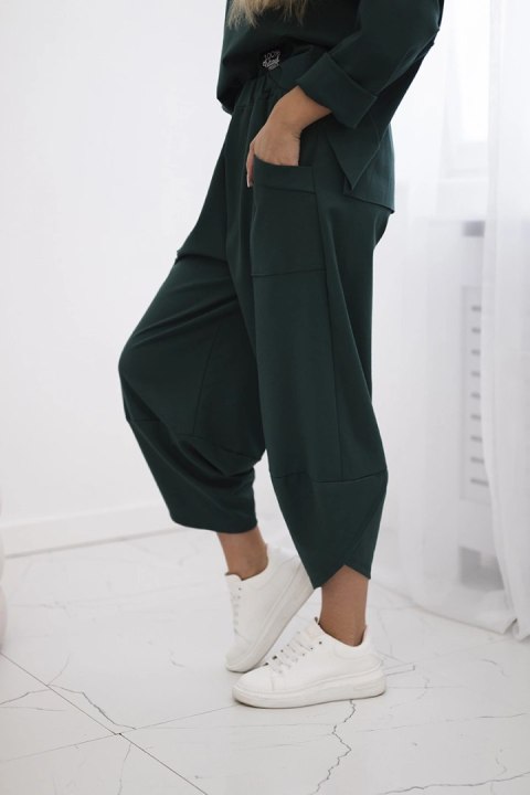 Komplet Punto Milano Winter bluza + spodnie ciemny zielony Komplet Punto Milano Winter bluza + spodnie ciemny zielony