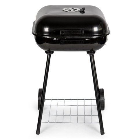 Grill węglowy ogrodowy z pokrywą na zawiasach + kółka ModernHome Grill węglowy ogrodowy z pokrywą na zawiasach + kółka ModernHome