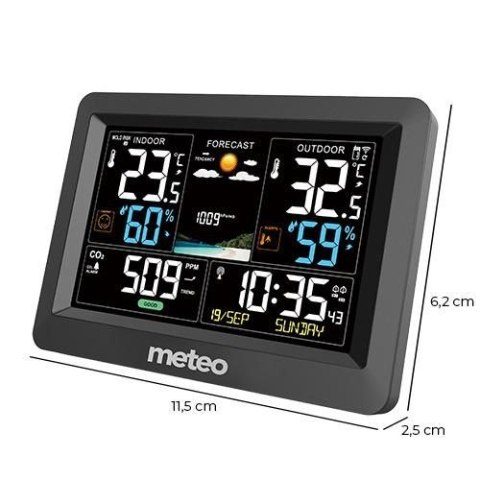 Stacja pogodowa METEO SP105 z pomiarem CO2 Stacja pogodowa METEO SP105 z pomiarem CO2