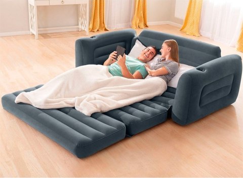 Sofa dmuchana rozkładana duże łóżko materac 2w1 INTEX 66552 Sofa dmuchana rozkładana duże łóżko materac 2w1 INTEX 66552