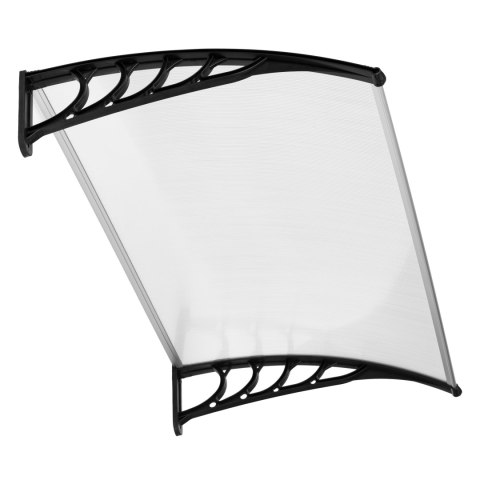 Daszek nad drzwi 120x100 cm zadaszenie osłona poliwęglan ModernHome Daszek nad drzwi 120x100 cm zadaszenie osłona poliwęglan ModernHome