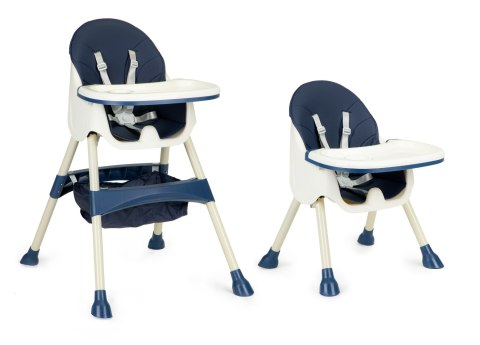 Fotelik krzesełko do karmienia dzieci wysokie 2w1 ECOTOYS Fotelik krzesełko do karmienia dzieci wysokie 2w1 ECOTOYS