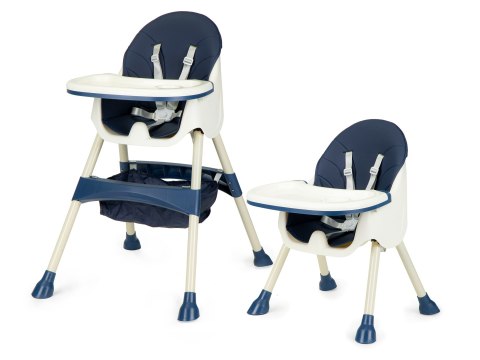 Fotelik krzesełko do karmienia dzieci wysokie 2w1 ECOTOYS Fotelik krzesełko do karmienia dzieci wysokie 2w1 ECOTOYS