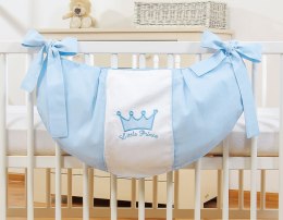 Przybornik- Torba na zabawki- Little Prince/Princess niebieskie