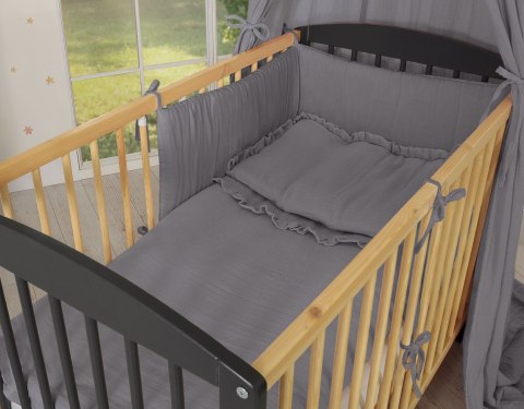 Ochraniacz uniwersalny MUŚLIN 180x30 cm - antracyt Ochraniacz uniwersalny MUŚLIN 180x30 cm - antracyt