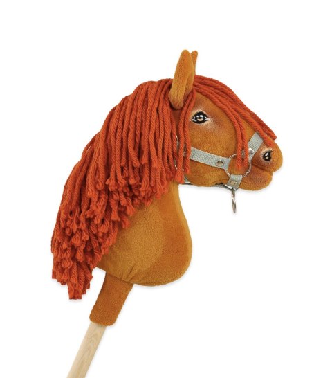 Hobby Horse Mały koń na kiju Premium - kasztan A4 Hobby Horse Mały koń na kiju Premium - kasztan A4