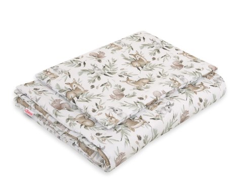 Komplet pościeli dla dzieci z wypełnieniem 135x100 cm - woodland olive Komplet pościeli dla dzieci z wypełnieniem 135x100 cm - woodland olive