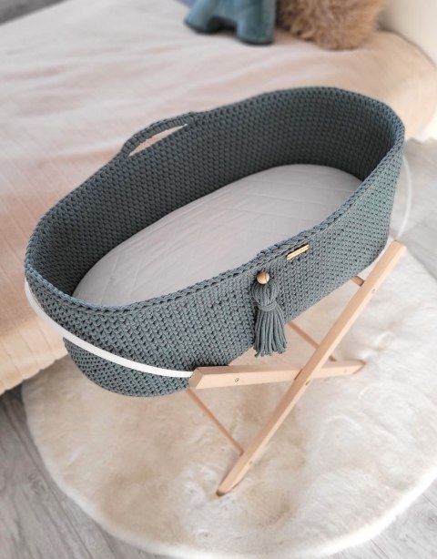 Kosz Mojżesza BOHO Handmade ze stojakiem - laurel Kosz Mojżesza BOHO Handmade ze stojakiem - laurel