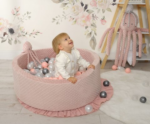 Suchy basen minky H-30 cm z piłkami 300szt. - beżowy Suchy basen minky H-30 cm z piłkami 300szt. - beżowy