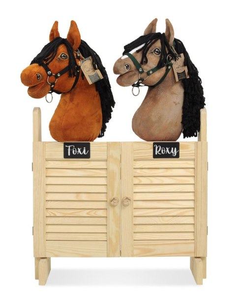 Duża podwójna stajnia Hobby Horse z drzwiczkami Duża podwójna stajnia Hobby Horse z drzwiczkami