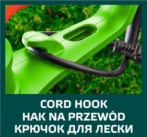 Nożyce do żywopłotu 600W, szerokość cięcia 450 mm Nożyce do żywopłotu 600W, szerokość cięcia 450 mm