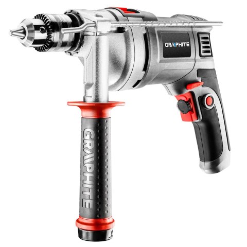 Wiertarka udarowa 850W, uchwyt kluczykowy 13 mm, obroty 0-3000 min??, walizka Wiertarka udarowa 850W, uchwyt kluczykowy 13 mm, obroty 0-3000 min??, walizka
