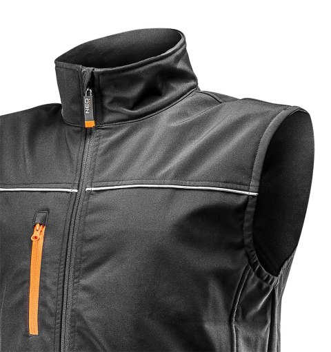 Bezrękawnik roboczy softshell, rozmiar M Bezrękawnik roboczy softshell, rozmiar M