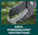 Sekator do gałęzi kowadełkowy 710 mm, średnica cięcia 42 mm, uchwyty aluminiowe