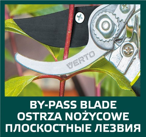 Sekator ogrodowy uniwersalny 220 mm, średnica cięcia 15 mm Sekator ogrodowy uniwersalny 220 mm, średnica cięcia 15 mm